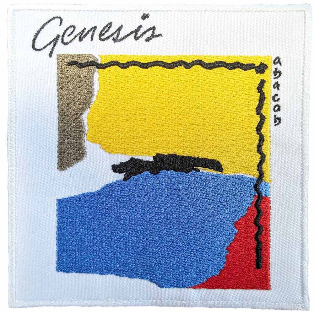 Genesis - Abacab Album Cover Patch - Wit